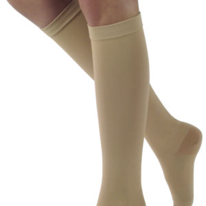 SIGVARIS Natural Rubber 50-60mmHg Knee High Open Toe-0