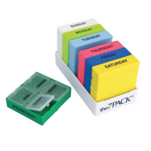The 7 Pack Pill Organizer-0