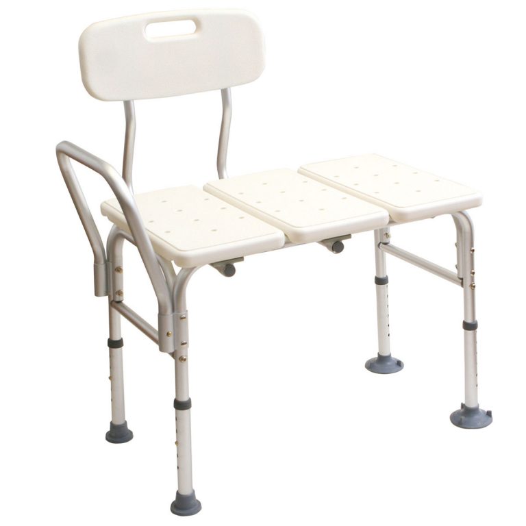 Transfer Bench with Back | Bath Safety | BEK Medical