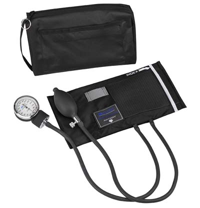 MatchMates® Aneroid Sphygmomanometer Kit, Black-0