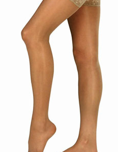 Jobst Ultrasheer 8-15 mmHg Thigh High w/ Lace Silicone Band