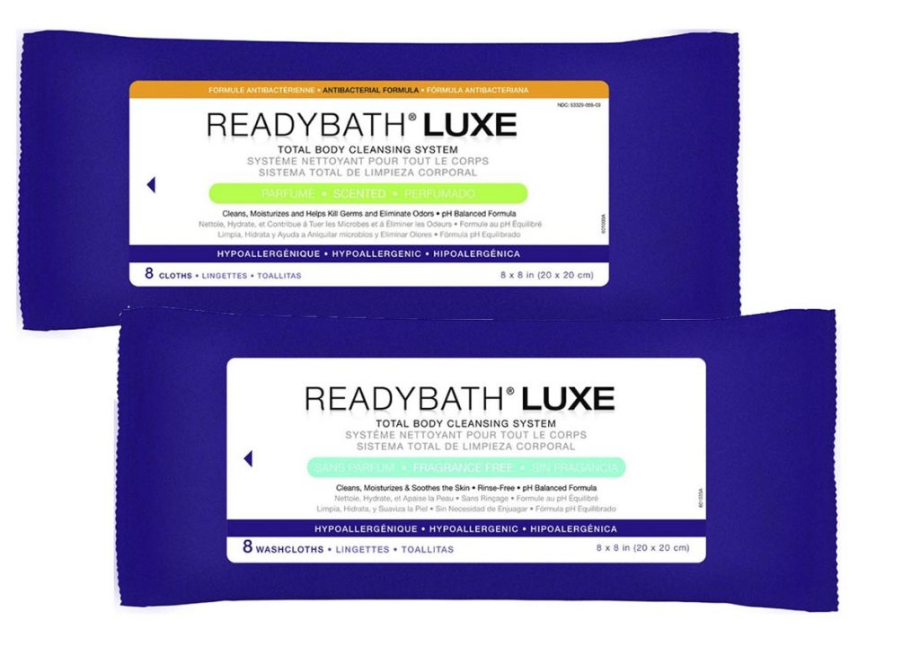 Readybath Total Body Cleansing Washcloths BEK Medical