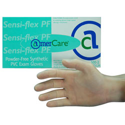 Sensi-Flex Vinyl Powder Free Exam Gloves-0