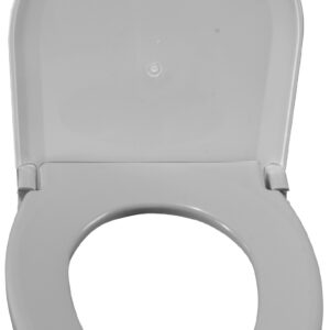 Oblong Oversized Toilet Seat w/ Lid-0