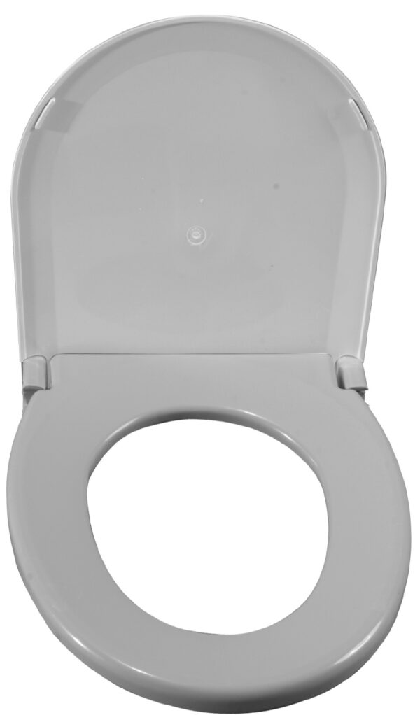 Oblong Oversized Toilet Seat w/ Lid-0