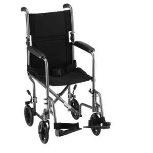 17" Steel Transport Chair