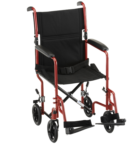 19 inch Steel Transport Chair (319)-3627