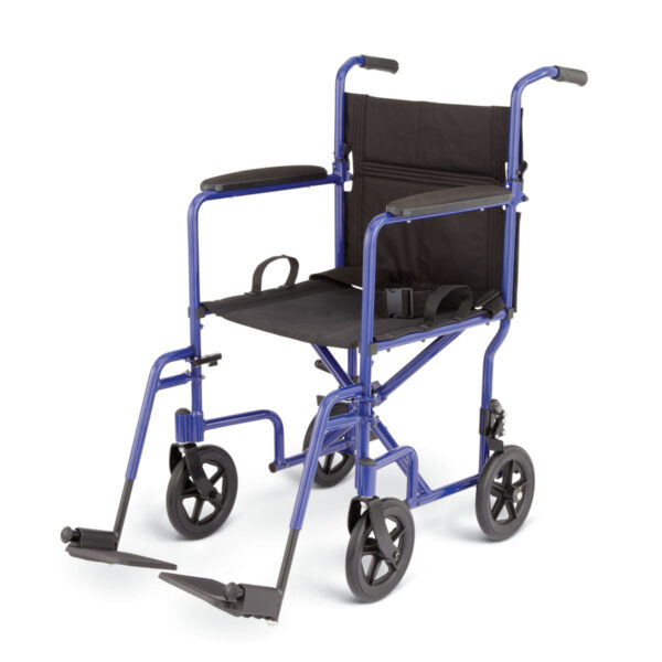 Aluminum Transport Chair With 8