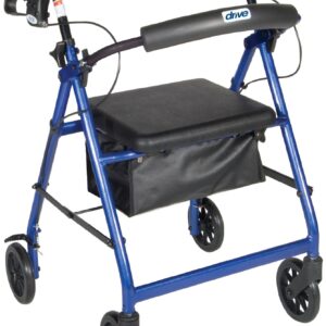 Aluminum Rollator 6" Casters-0