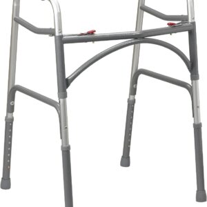 Bariatric Aluminum Folding Walker, Two Button-0