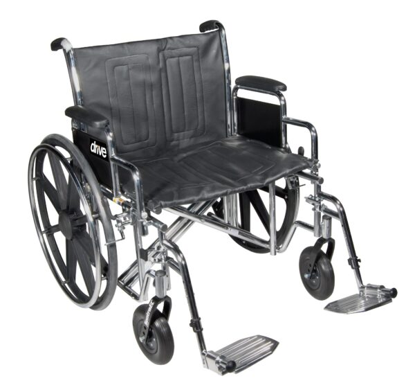 Bariatric Sentra EC Heavy-Duty Wheelchair 20"-0
