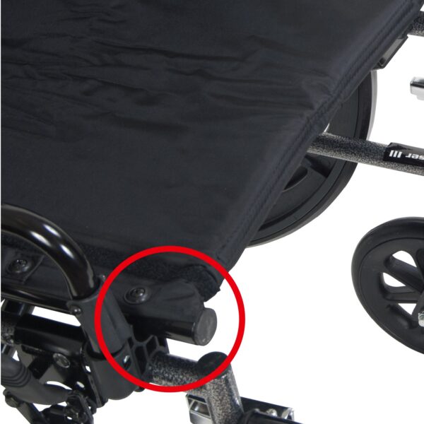 Viper Plus Reclining Wheelchair 16"-4793
