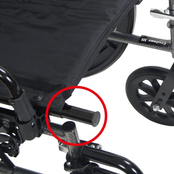 Viper Plus Reclining Wheelchair 16"-4790