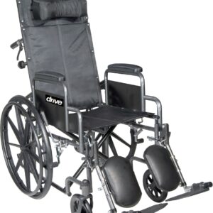 Silver Sport Full-Reclining Wheelchair 20"-0