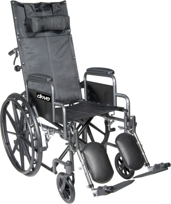 Silver Sport Full-Reclining Wheelchair 20"-0