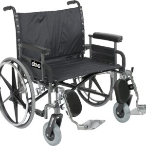 Bariatric Deluxe Sentra Heavy-Duty, Extra-Extra-Wide Wheelchair 28"-0