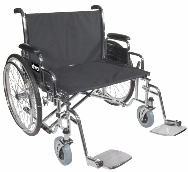 Bariatric Sentra EC Heavy-Duty, Extra-Extra-Wide Wheelchair 26"-0