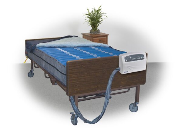Med-Aire Plus 10" Bariatric Alternating Pressure and Low Air Loss Mattress Replacement System-0