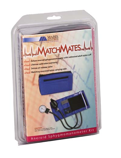 MatchMates® Aneroid Sphygmomanometers Kit, Burgundy-6178