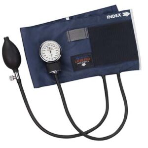 PRECISION™ Latex-Free Aneroid Sphygmomanometers with Blue Nylon Cuff, Adult-0