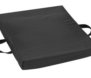 Gel/Foam Flotation Cushion, 16" x 20" x 2", Nylon, Black-0