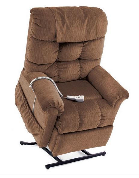 light brown lift chair