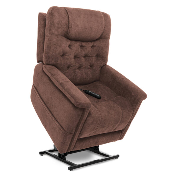 light brown power lift recliner chair