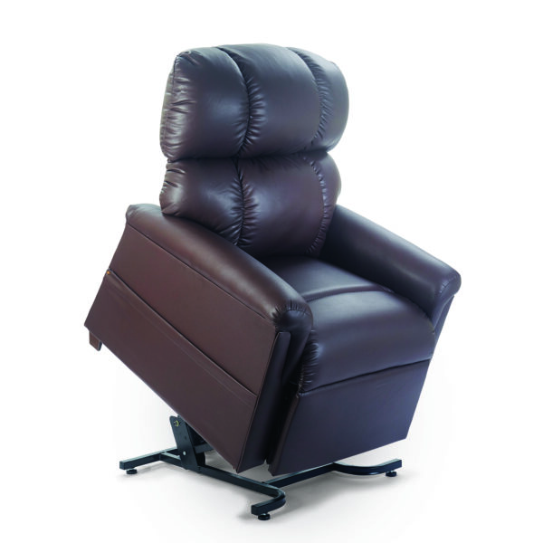 brown power lift recliner chair