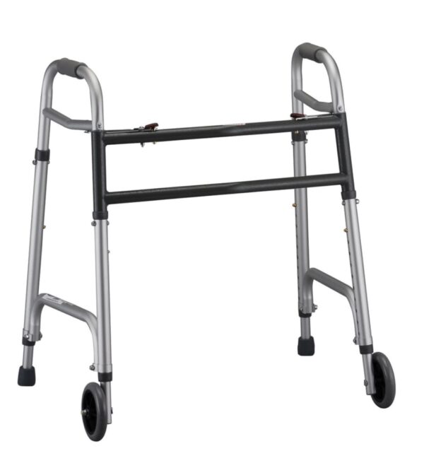 NOVA BARIATRIC WALKER W/WHEEL - Single