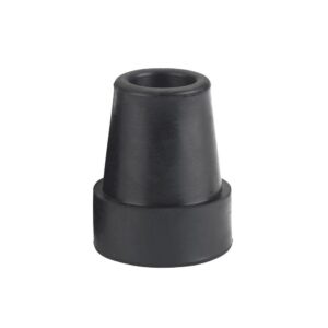 Cane Tips 3/4" Black single