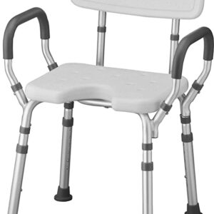 BATH SEAT W/ ARMS & U SHAPE
