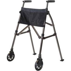 EZ Fold-N-Go Walker - Black Walnut