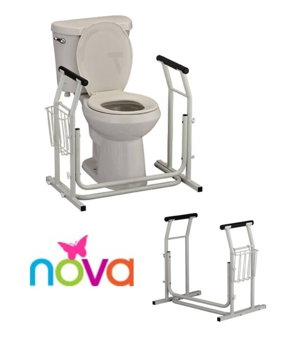 TOILET SAFETY SUPPORT FRAME