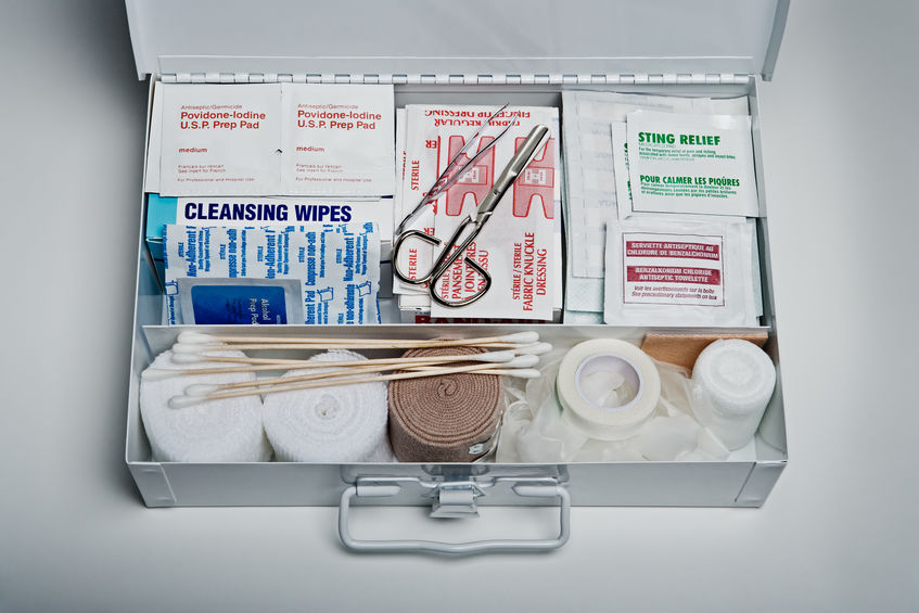 First Aid Kit - Box for home use