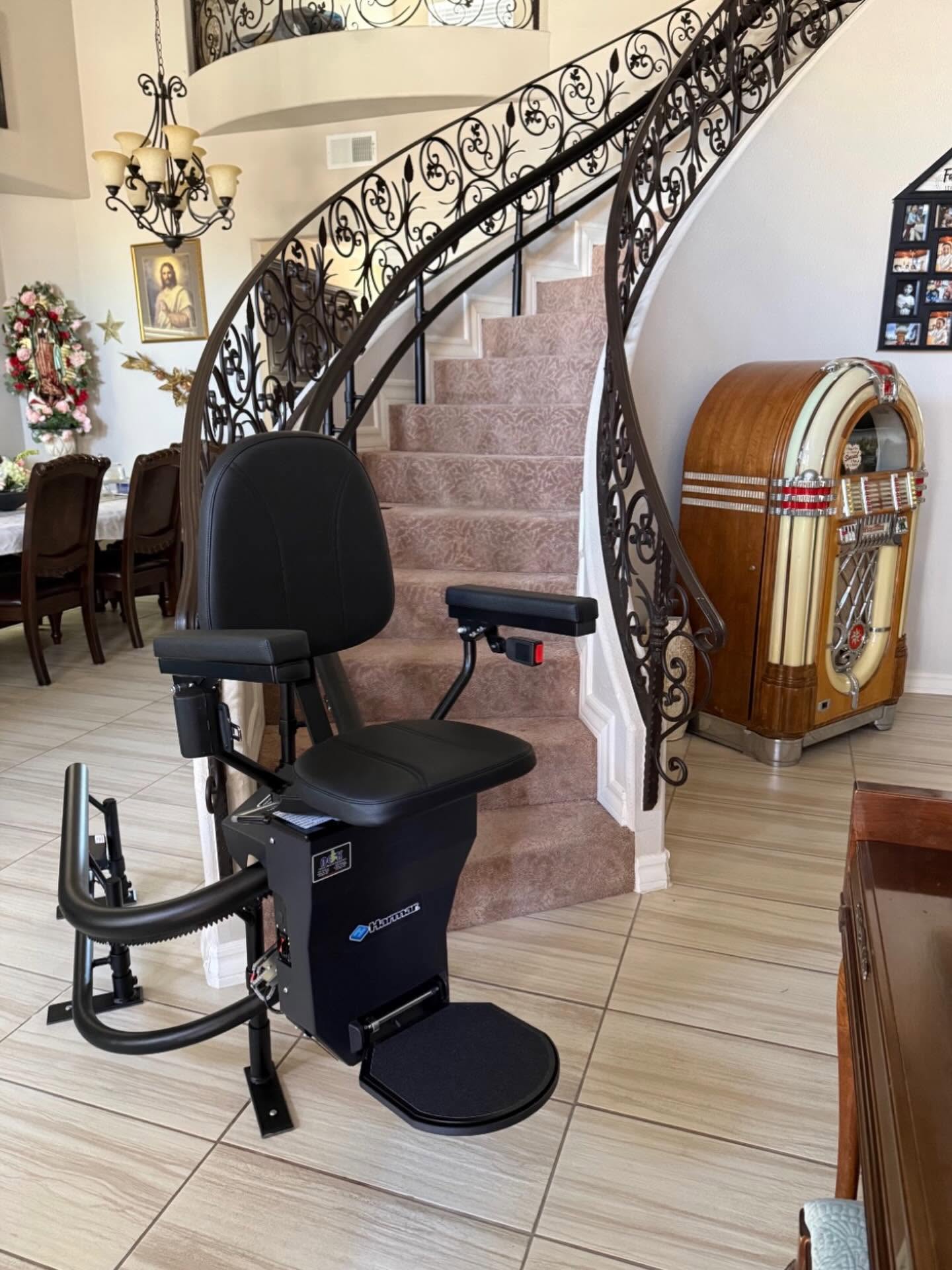 Stairlift in home
